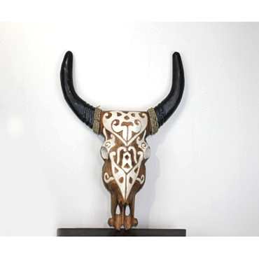Duvara Asmalı Bufalo Kafası 