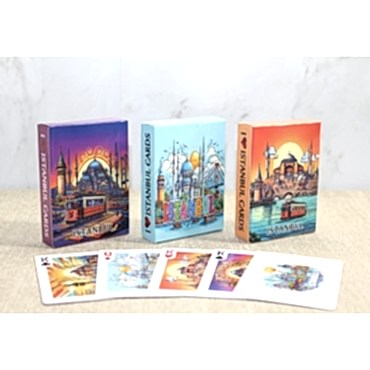 İstanbul Temalı Oyun Kartı