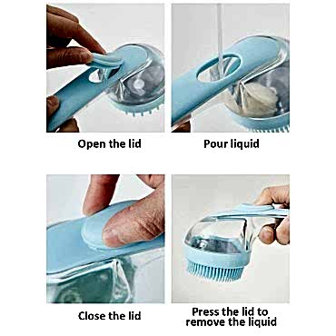 Sıvı Hazneli Evcil Hayvan Tarağı 