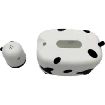 Sevimli İnek Tasarımlı Mıknatıslı Tuzluk ve Peçetelik