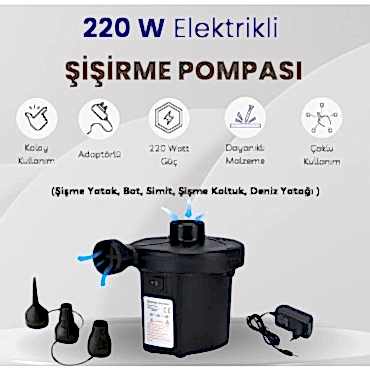İki Yönlü Elektrikli Hava Pompası