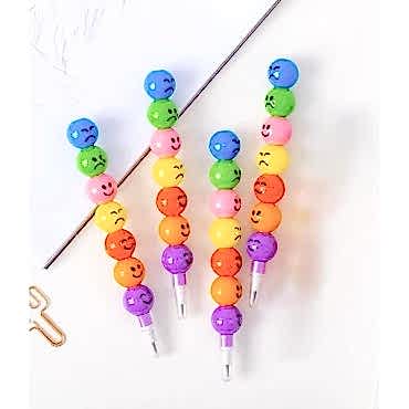 Emojili Yumurtlayan Kalem Seti 5'li