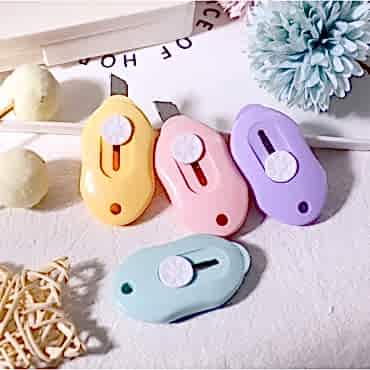 Mini Maket Bıçağı - Karışık Sevimli Tasarımlar