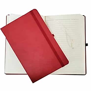 Kırmızı Renk Termo Deri Defter