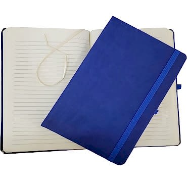 Mavi Renk Termo Deri Defter