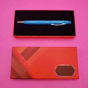 Kutulu Metal Turkuaz Kalem