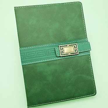 Tarihsiz Ajanda Defter Yeşil Renk 