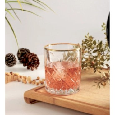 6'lı Kristal Meşrubat Bardağı 300 ml 