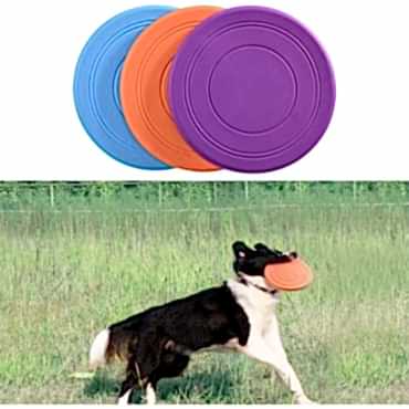 Silikon Frizbi Köpek Oyuncağı 