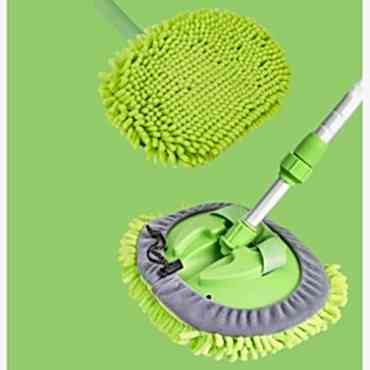 Yedek Bezli Mikrofiber Araba Yıkama Fırçası 