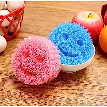 Gülen Yüz Bulaşık Süngeri 2'li Set 