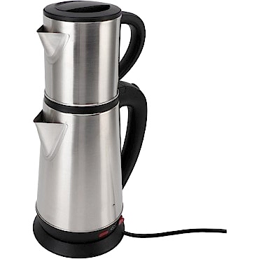 Paslanmaz Çelik Elektrikli Çay Makinesi 