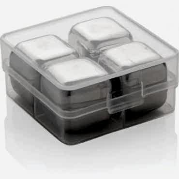 4'lü Çelik Metal Kaplama Buz Taşı 