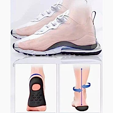 Esnek Düz Taban Düzeltici Topuk Yastığı