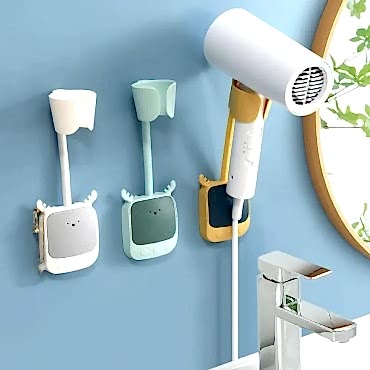 Geyik Figürlü Fön Makinesi Askı Aparatı 