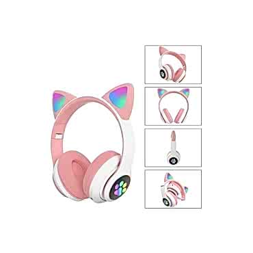 Kedi Figürlü Bluetooth Kulaklık