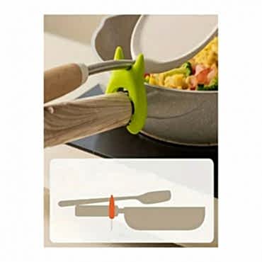 Silikon Tava Tencere Kaşık Tutucu