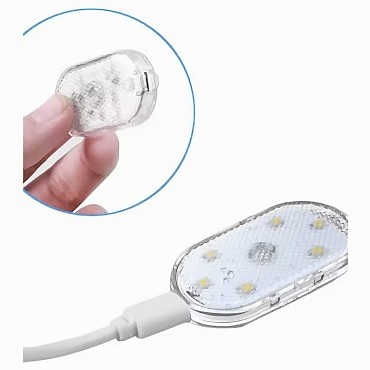 7 Renk Modlu Dokunmatik Sensörlü Mini Led Lamba 