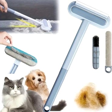 Uzun Saplı Evcil Hayvan Tüy Temizleme Fırçası 