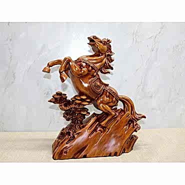 Polyester Şahlanmış At Figürü 