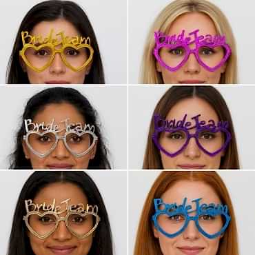 Kalpli Bride Team Gözlük Seti 6 Renk
