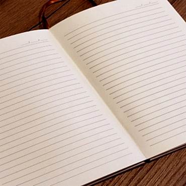 Mavi Gold Detaylı Deri Hatıra Defteri