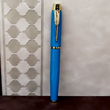 Turkuaz Metal Roller Kalem