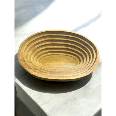 Evcil Hayvan Oval Ahşap Yatak