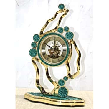 Özel Yeşim Tasarım Masa Üstü Saat 