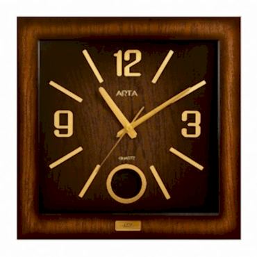 Ahşap Tasarımlı Duvar Saati 