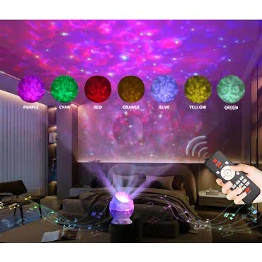 Çatlak Dinozor Yumurtası Tasarımlı Projektörlü Gece Lambası Bluetooth Özellikli 