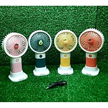 Sevimli Tasarımlı Telefon Tutuculu El Fanı 