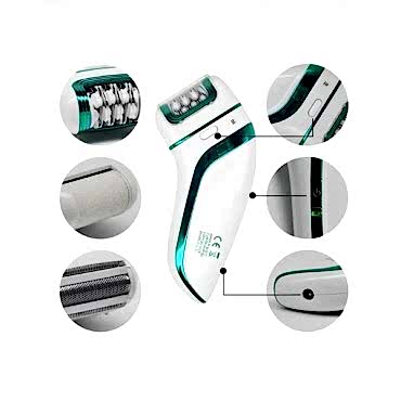 Profesyonel 3 Başlıklı Epilasyon Aleti 