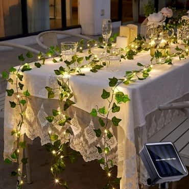 Güneş Enerjili Sarmaşık Led Dekor 5 Metre