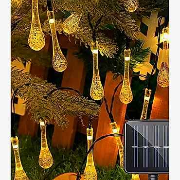 Damla Tasarımlı Solar Dış Mekan Aydınlatma 