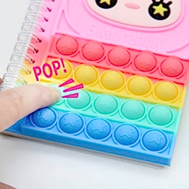 Sevimli Tasarımlı Pop-It Defter 