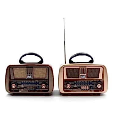 Klasik Taşınabilir Model Nostaljik Radyo 