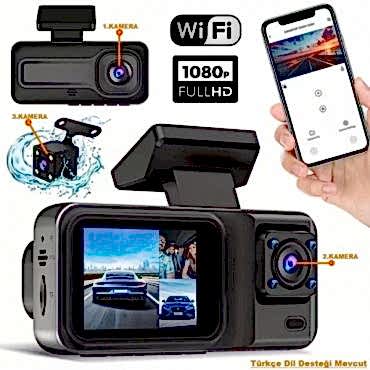 30 FPS Araç Kamerası 