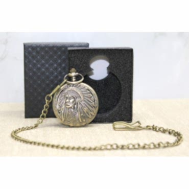 Özel Kutulu Kızılderili Köstekli Saat