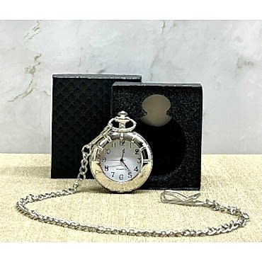 Özel Kutulu Gümüş Köstekli Saat