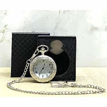 Özel Kutulu Gümüş Köstekli Saat