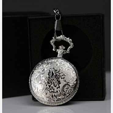 Özel Kutulu Gümüş Köstekli Saat