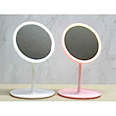 Yuvarlak Ledli Makyaj Aynası 