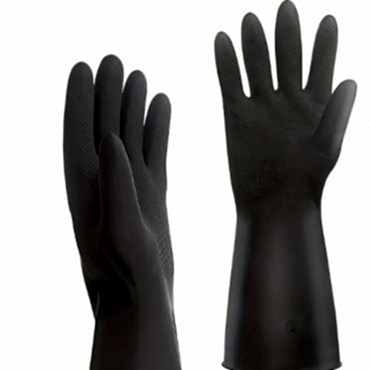 Siyah Renkli Endüstriyel Eldiven 