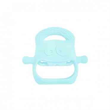 Mavi Bebek Silikon Diş Kaşıyıcı    