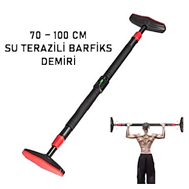 Su Terazili Barfiks Demiri 70-100 cm 