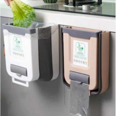 Katlanabilir Mutfak Çöp Kovası Torba Hazneli