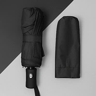 Siyah Kılıflı Otomatik Kompakt Şemsiye 