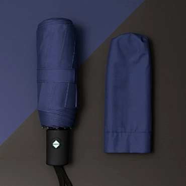 Mavi Kılıflı Otomatik Kompakt Şemsiye  