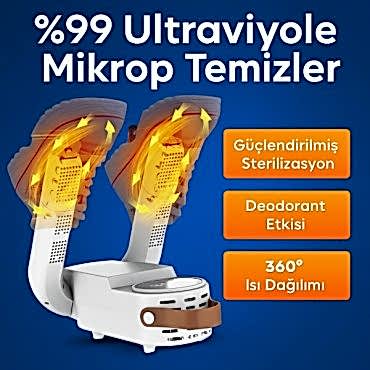 Dijital Ayakkabı Kurutma Ve Isıtma Makinesi